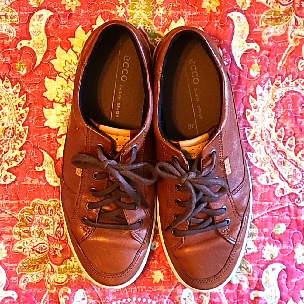 Ecco men's leather shoes, size 46